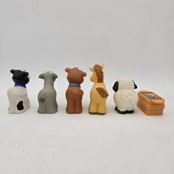 Fisher Price Little People Animal Sounds Farm Barn Silo Playset Animals Works EU - Picture 4 of 15